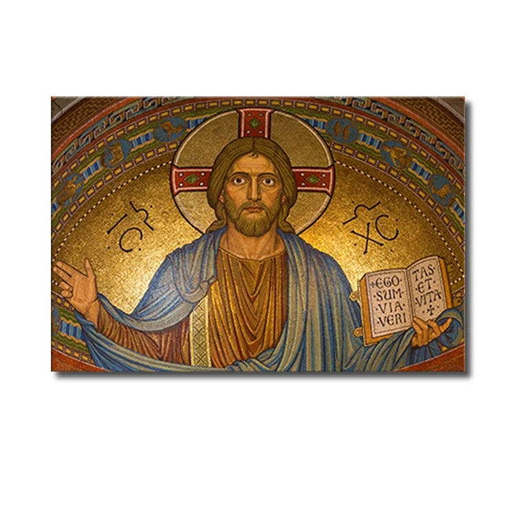 2024 Hot Sale Christian Canvas Paintings Decorative Paintings for Room Interior Decoration-6