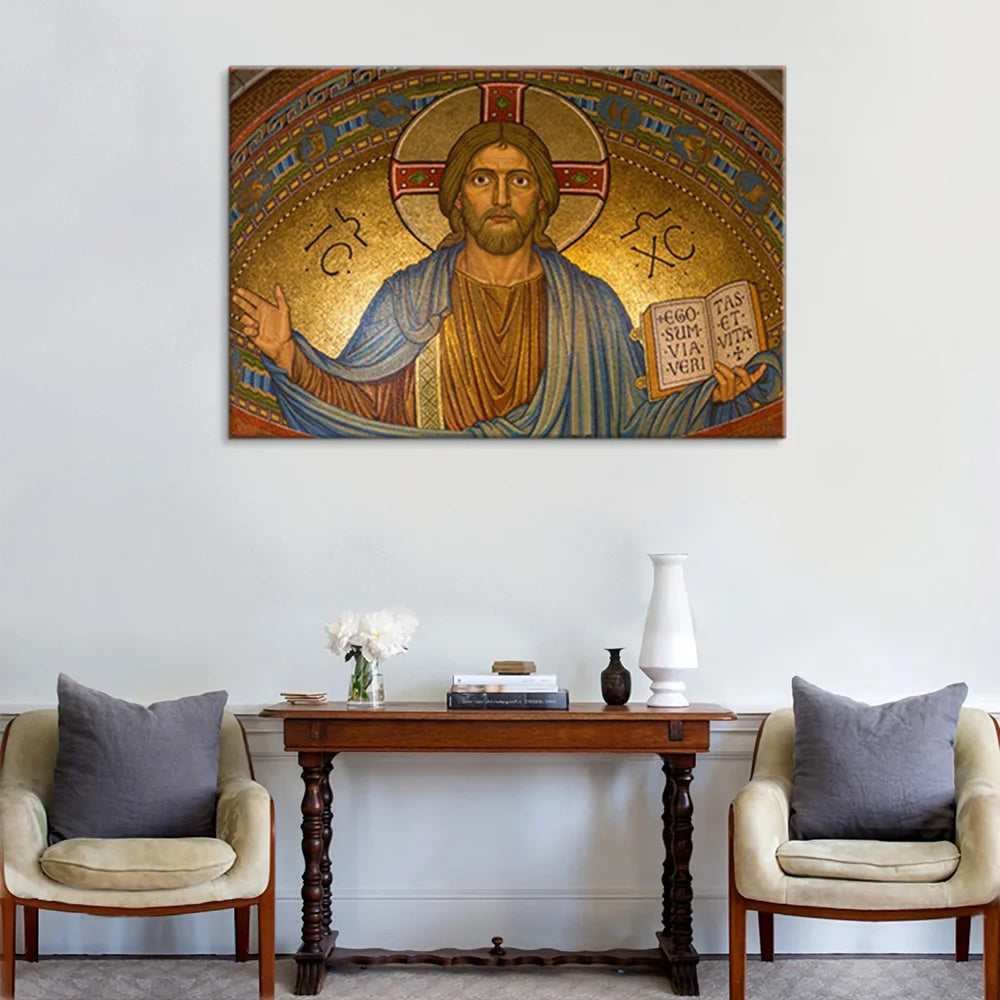 2024 Hot Sale Christian Canvas Paintings Decorative Paintings for Room Interior Decoration-2